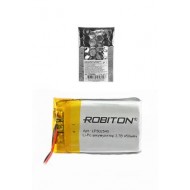 ROBITON LP502540 3.7В 450мАч. 5х25х40 мм