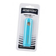 ROBITON POWER BANK Li3.4 IRIS (голубой) 3350мАч BL1