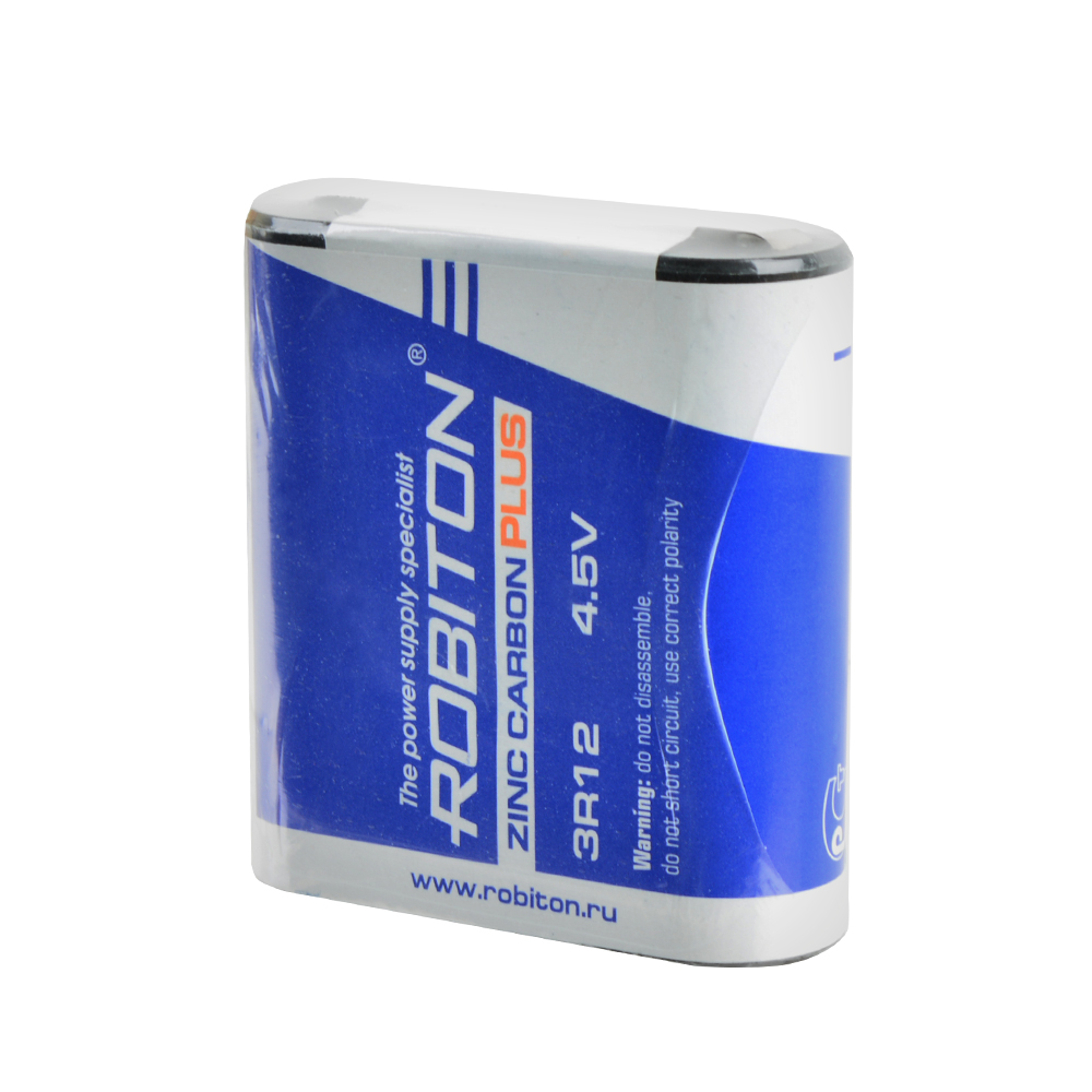 Батарея ROBITON PLUS Zinc Carbon 3R12 SR1