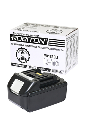 Аккумуляторная сборка ROBITON MK1830LI для электроинструментов Makita