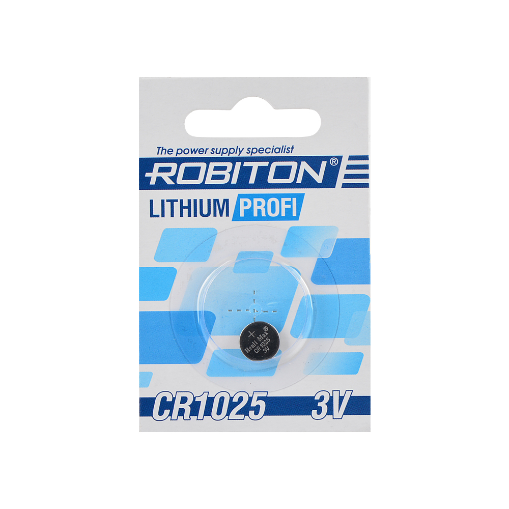 Элемент питания ROBITON PROFI R-CR1025-BL1