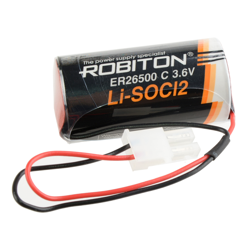 Элемент питания ROBITON ER26500-55572P C с коннектором