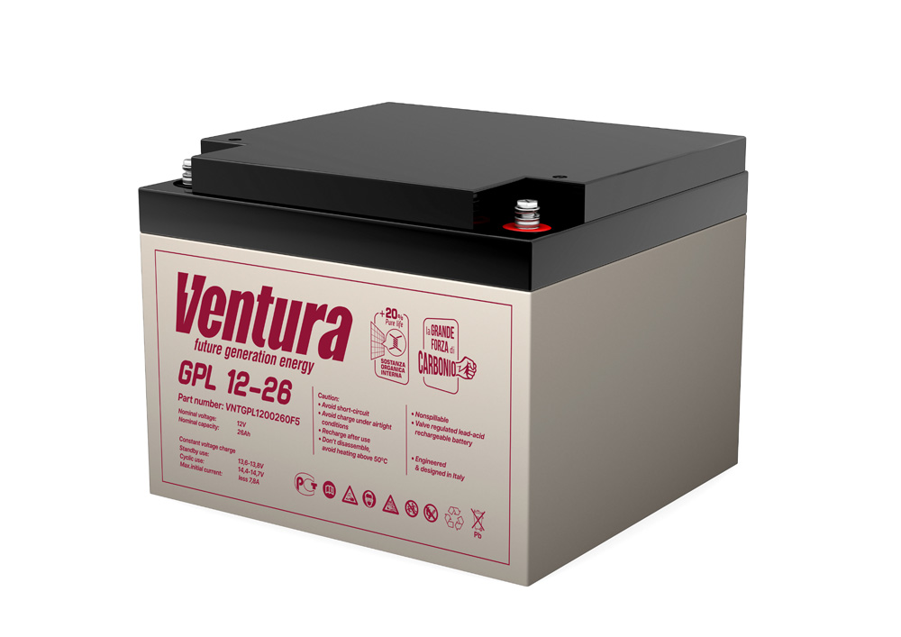 Аккумуляторная батарея VENTURA GPL 12-26