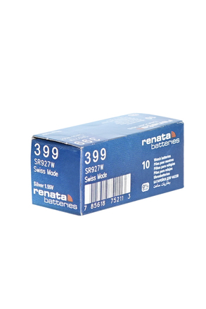 Элемент питания RENATA SR927W 399 (0%Hg), упак. 10 шт