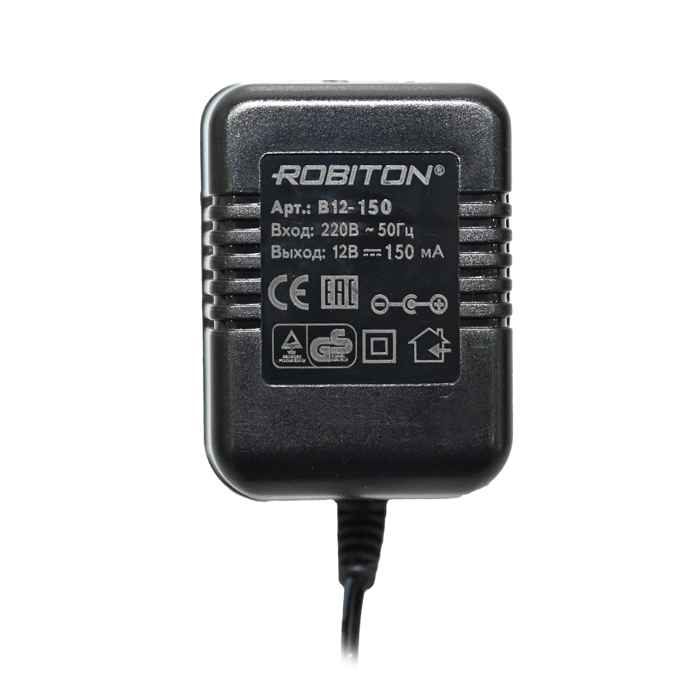 Адаптер/блок питания ROBITON B12-150 5,5х2,5/12 (+)