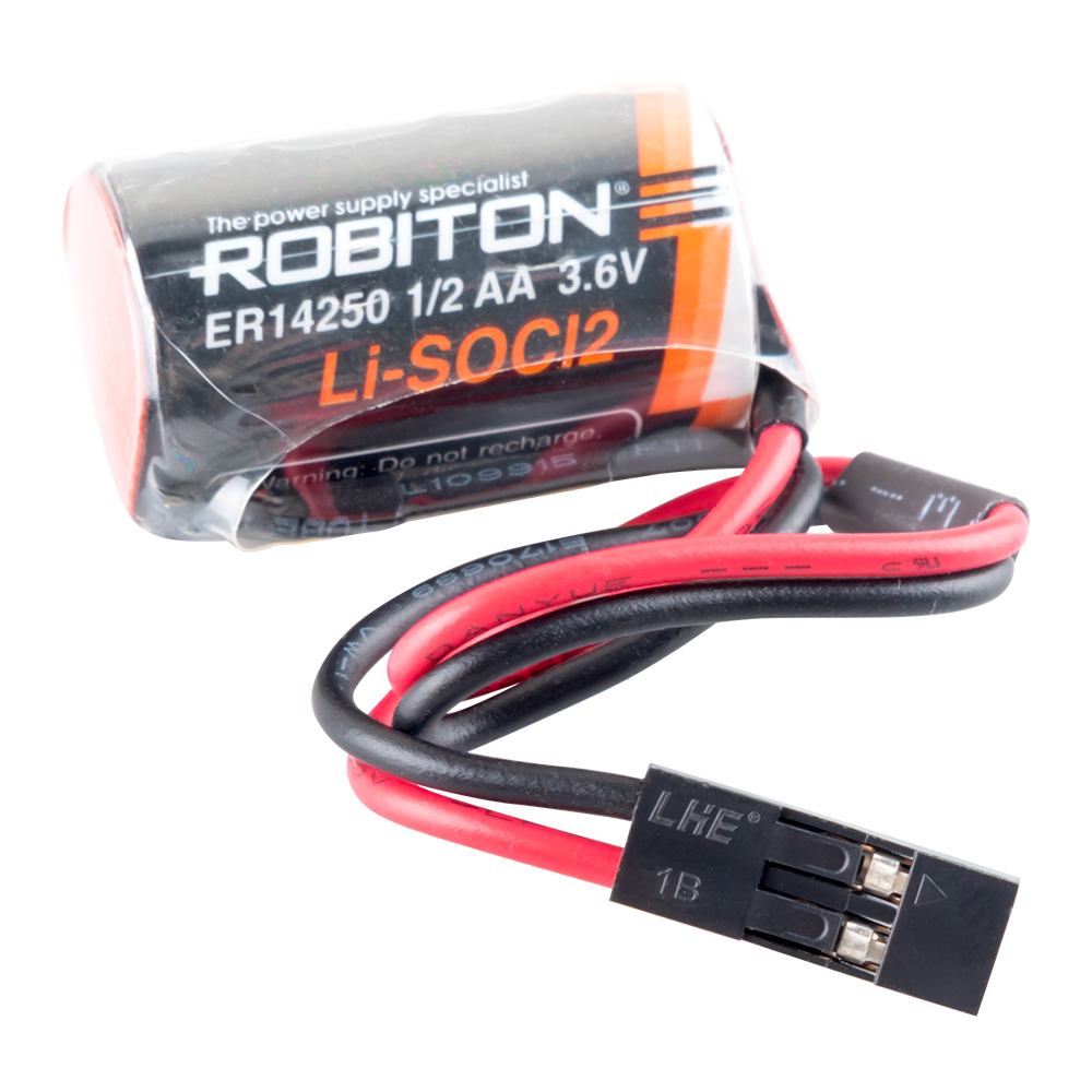 Элемент питания ROBITON ER14250-DP ER14250 1/2AA с коннектором