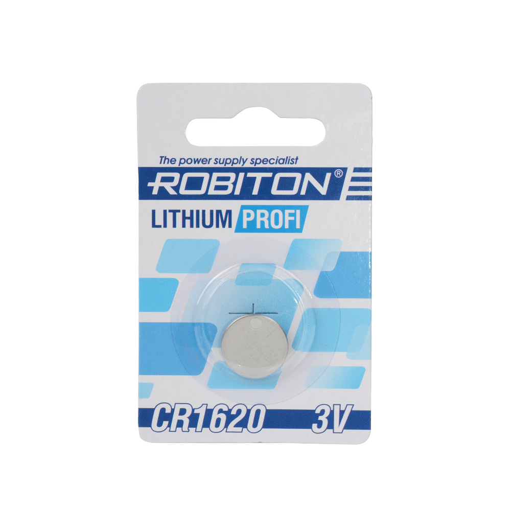 Элемент питания ROBITON PROFI R-CR1620-BL1