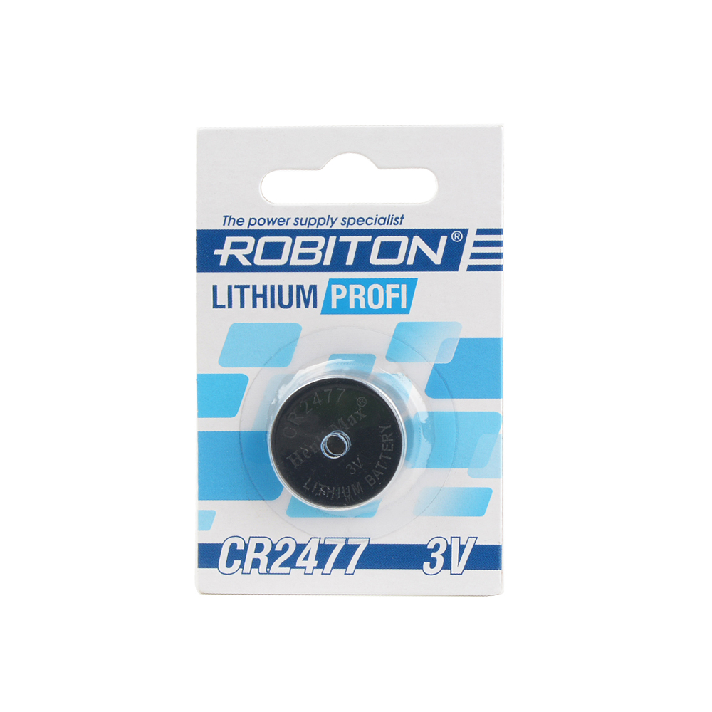 Элемент питания ROBITON PROFI R-CR2477-BL1