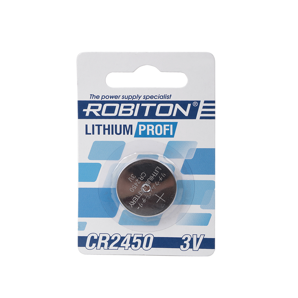 Элемент питания ROBITON PROFI R-CR2450-BL1